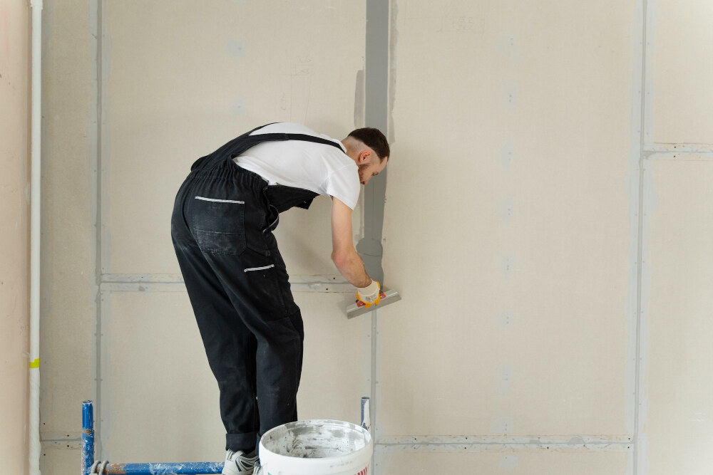 How To Mud Drywall With Mesh Tape